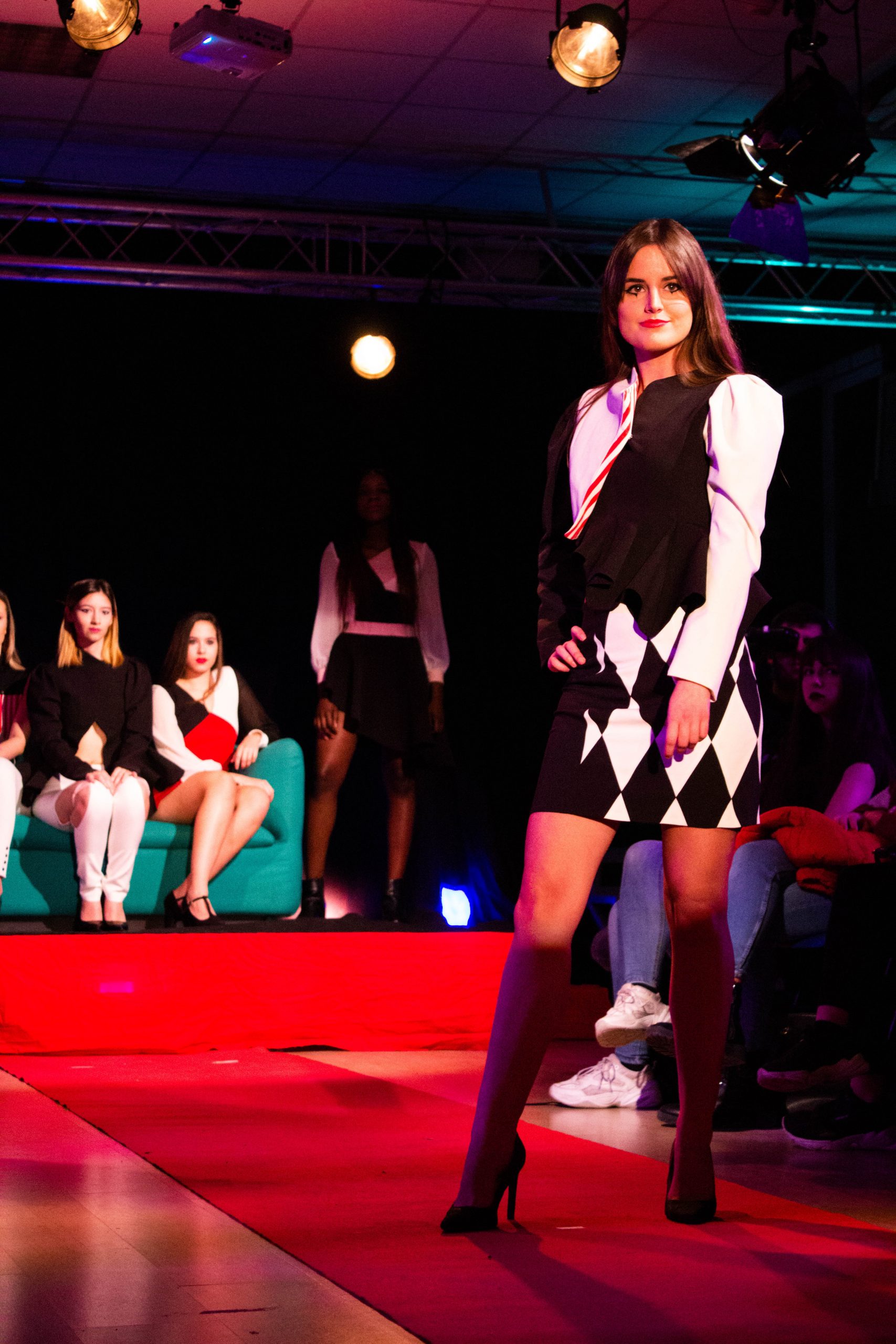 Evento de una pasarela de modelos.