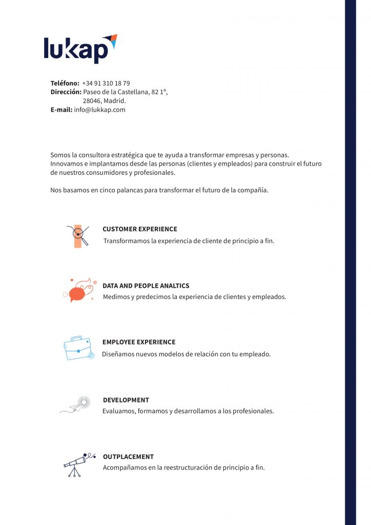 Realización de una carta para la empresa Lukkap