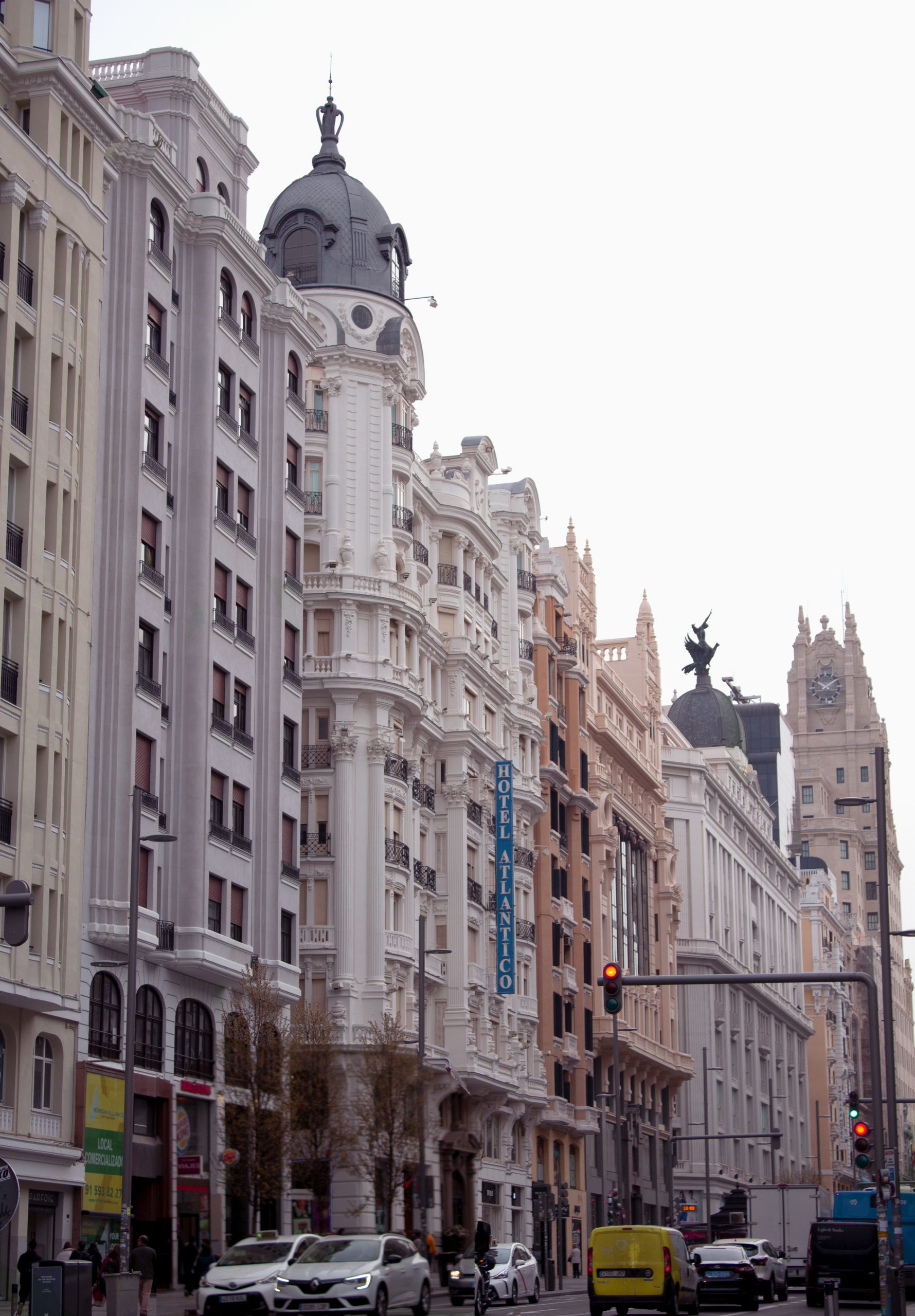 Fotografía calle de Madrid.