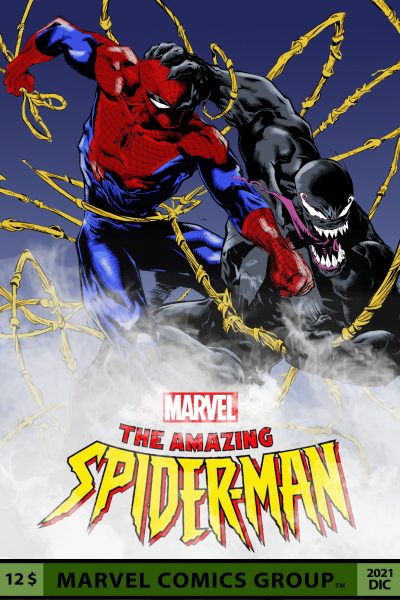 Illustración con color, luces y sombras.